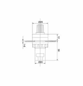 Potenciometr LA42DWQ-22 - Image 2