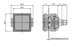 Držák do panelu ZS-27-D - Image 3